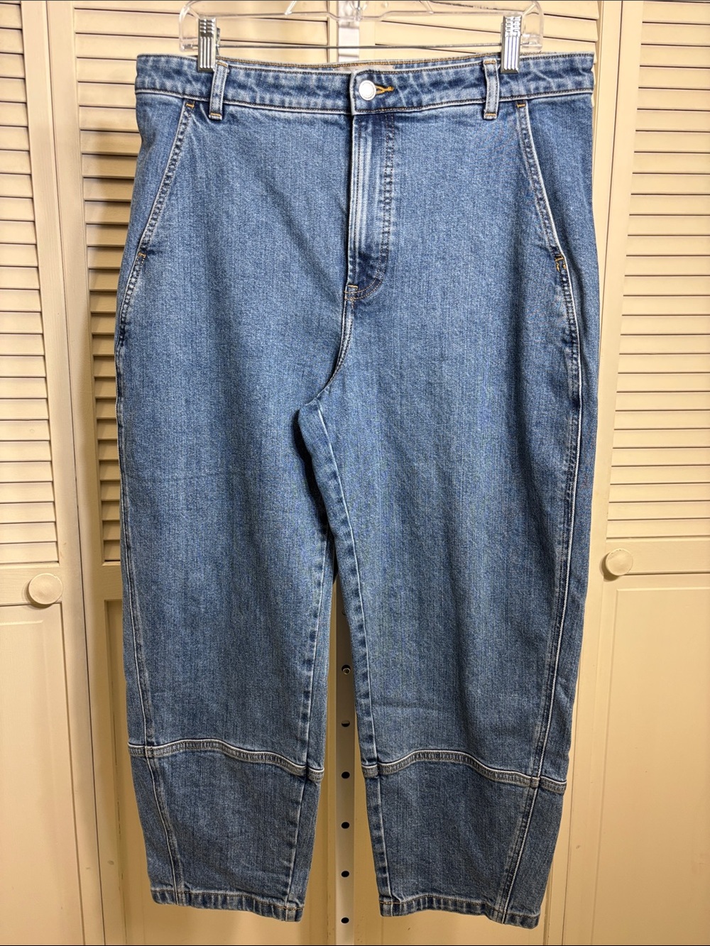 Everlane Utility Barrel Stretch Blue Jeans Size 32 Regular